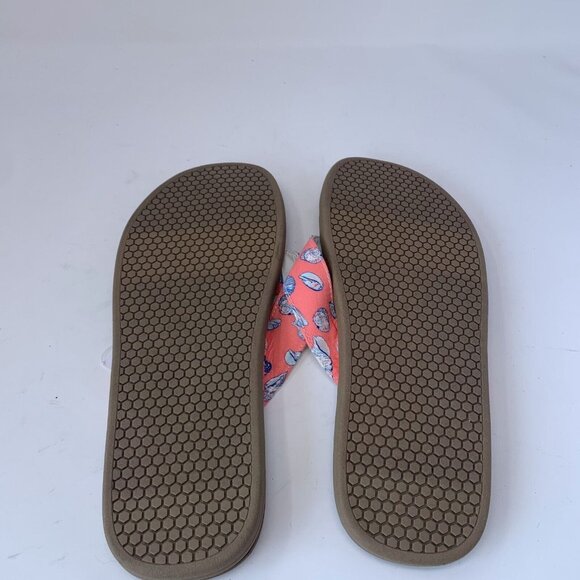 Club Room Riley 100151339 Flip Flop Sandals Men's 11M Seashell Pink Printed 8108 - Picture 6 of 9